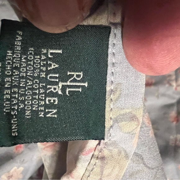 Vintage Ralph Lauren shelter island full flat sheet - Picture 3 of 4